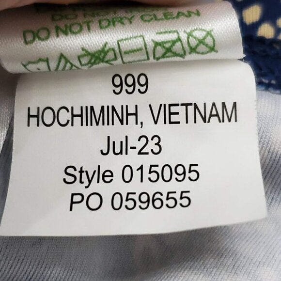 Lilly Pulitzer Luxletics 26" High Rise Leggings, Low Tide Navy, XL - Picture 11 of 14